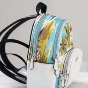 Tropical Print Women's Backpack